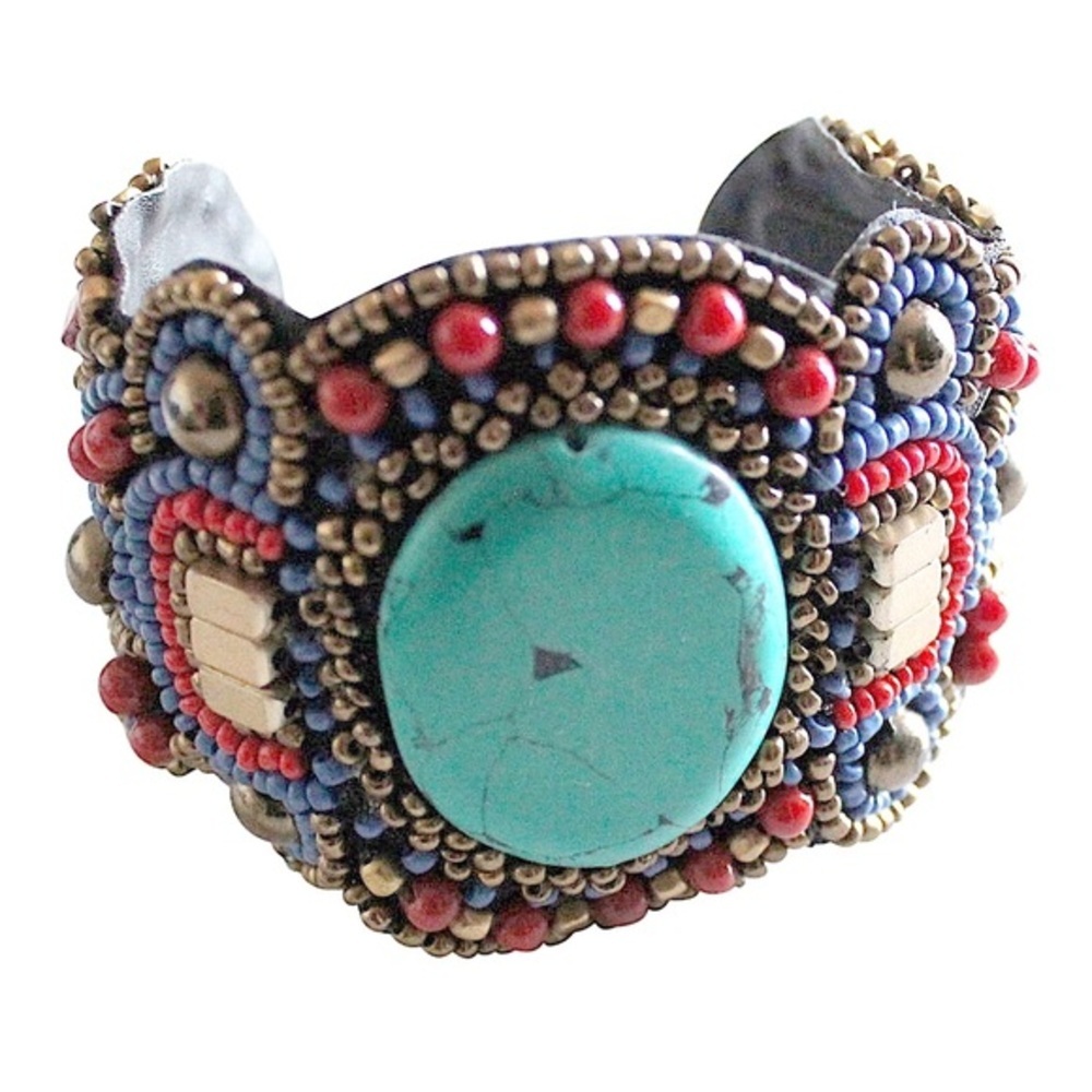 Nova Boho Beaded Cuff